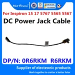 Dell Inspiron 15 / 17 5000 5565 / 5567 / 5767 DC Power Jack Cable (R6RKM)