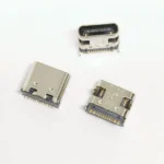 Universal USB-C 16-Pin Mid-Mount SMD Charging Jack for Laptop Motherboards