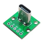 Universal USB-C Vertical Through-Hole Female Socket for Laptop Motherboards